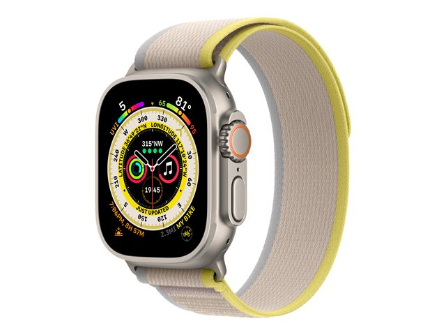 Apple Watch Ultra - 49 mm - titanium - smart watch with Trail Loop - s