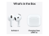 Apple AirPods 4 - True wireless earphones with mic - Multi-angle